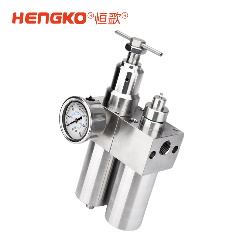 不銹鋼氣源處理器三聯(lián)件在超高純電子特氣系統(tǒng)的應(yīng)用！