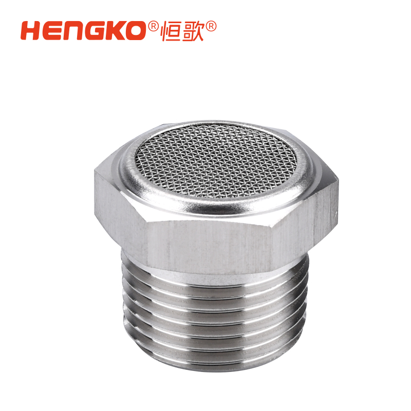壓縮空氣機(jī)不銹鋼消聲器，現(xiàn)貨供應(yīng)，高效降噪，適用于氣動(dòng)系統(tǒng)